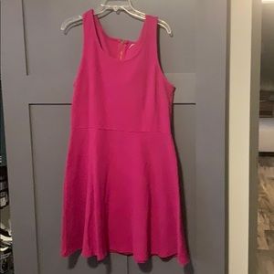Old Navy fuchsia stretch dress